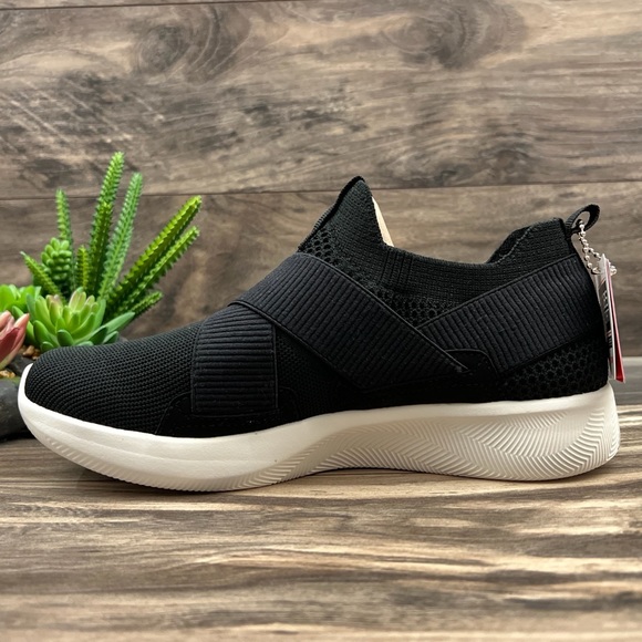 NIB Skechers 8W WIDE FIT Bobs Sport Bob Squad 2 Slip On Sneaker Black - Picture 7 of 12